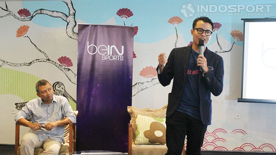 Konferensi pers acara Bein Sport dalam mengadakan acara Street Soccer, di Jakarta, Senin (03/11/14).  Copyright: &copy; Herry Ibrahim/INDOSPORT
